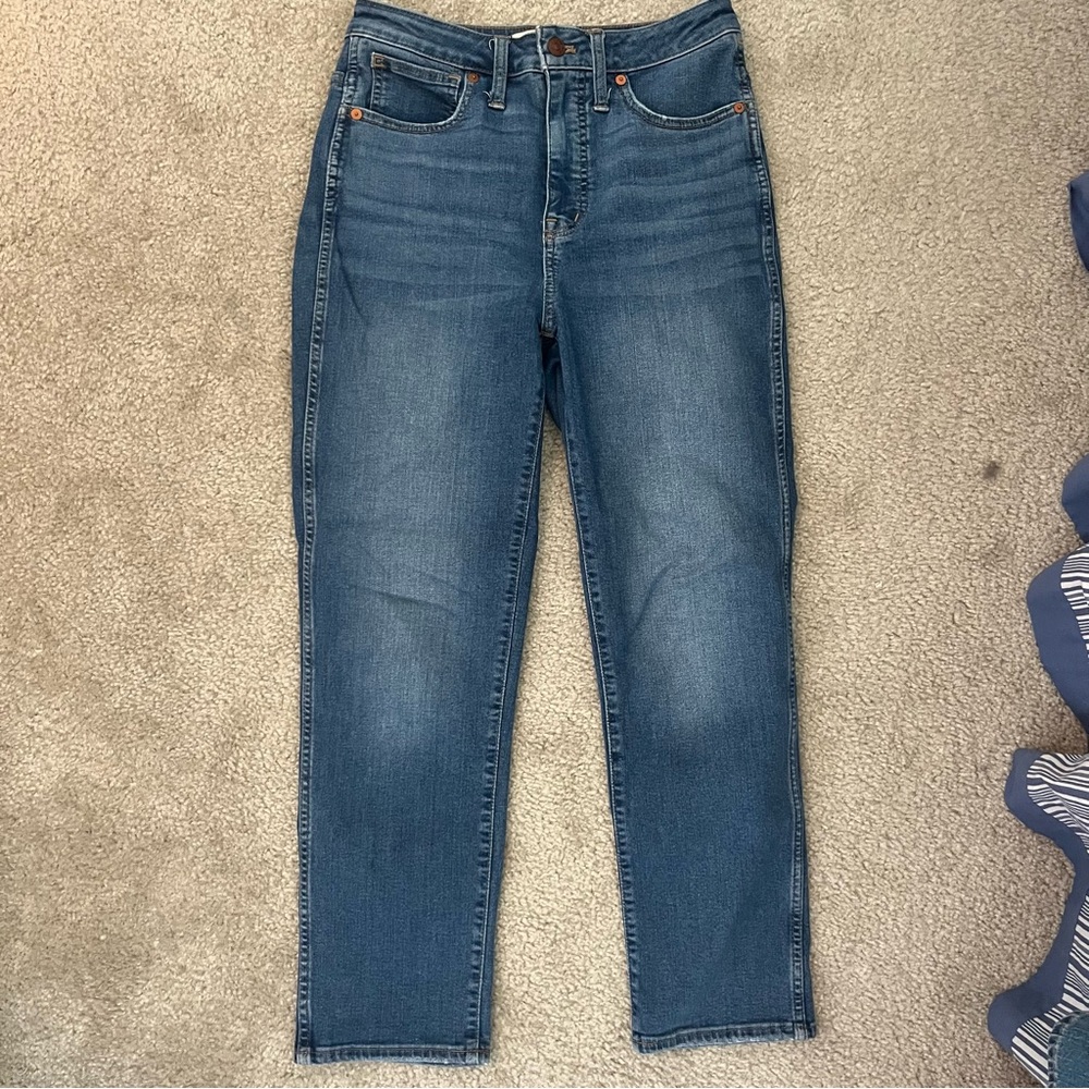 Madewell Curvy Stovepipe Jeans - petite